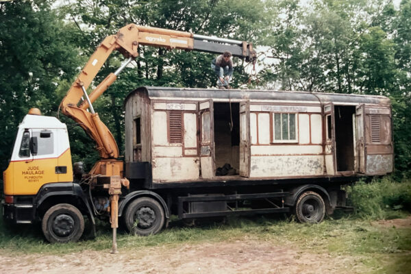 How to build an empire – our first carriage, The Old Luggage Van