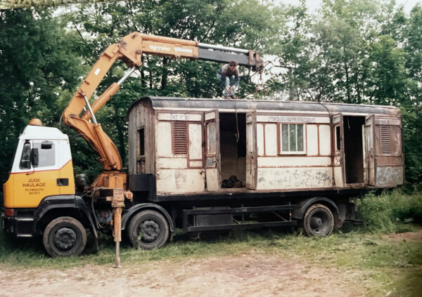How to build an empire – our first carriage, The Old Luggage Van