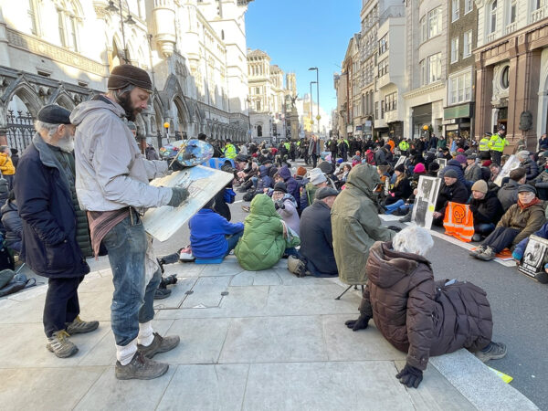 Solidarity with those risking liberty to save the world