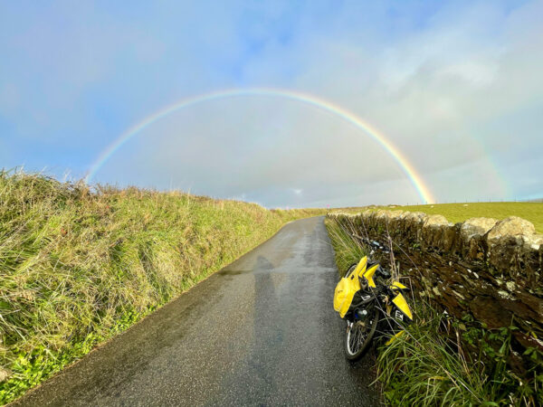 How to find joy and rainbows, when rain falls.