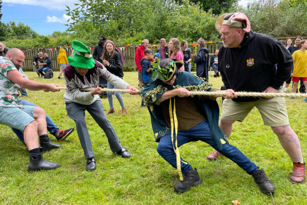 Party time! Join the community celebration by volunteering to help