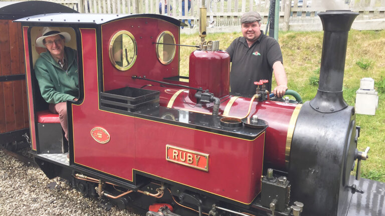 All aboard for a driver experience at Lappa Valley